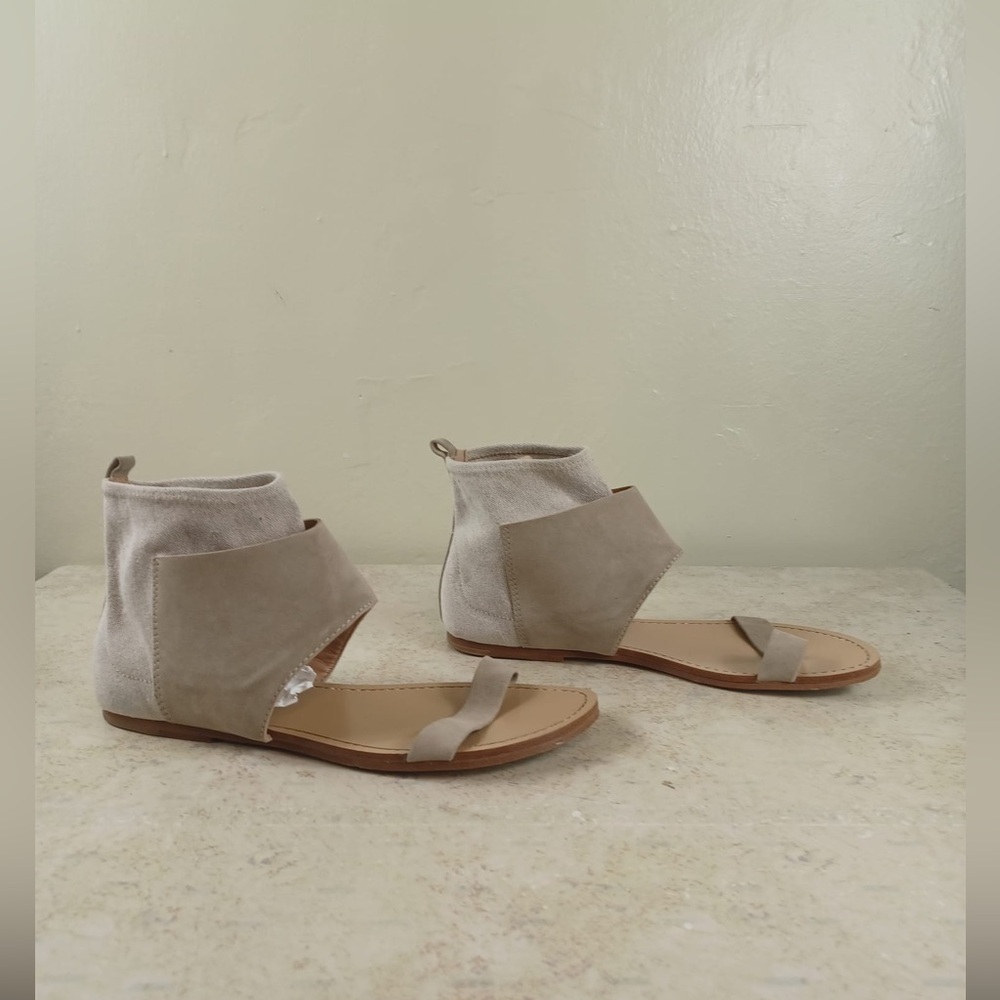 BELLE by Sigerson Morrison ‘Bristol’ Cuffed Flat Sandal. Size 9 B - Picture 2 of 6